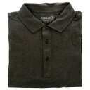 Cariloha Bamboo Performance Jersey Polo T-Shirt - Carbon Heather by Cariloha for Men - 1 Pc T-Shirt (M)