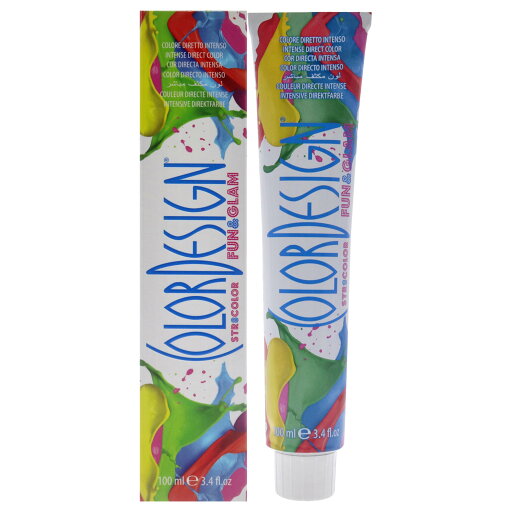 ColorDesign Fun and Glam Demi-Permanent Hair Color - Mystic Blue by ColorDesign for Unisex - 3.4 oz Hair Color ColorDesign Fun and Glam Demi-Permanent Hair Color - Mystic Blue by ColorDesign for Unisex - 3.4 oz Hair Color