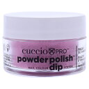 【月間優良ショップ受賞】 Cuccio Colour Pro Powder Polish Nail Colour Dip System - Deep Pink With Pink Glitter Nail Powder Cuccio プロパウダーポリッシュネイルカラーディッ 送料無料 海外通販
