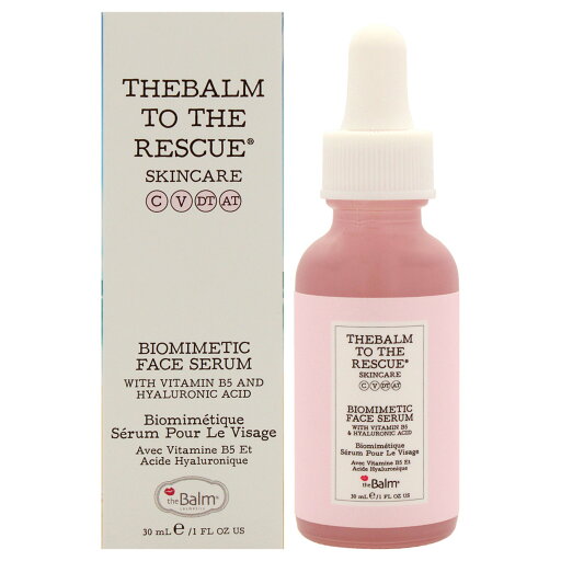 【月間優良ショップ受賞】 the Balm To The Rescue Biomimetic Face Serum 1 oz 送料無料 海外通販 【月間優良ショップ受賞】 the Balm To The Rescue Biomimetic Face Serum 1 oz 送料無料 海外通販