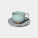 コーヒーカップ HiBiKi 月白 食器 ギフト おしゃれ 高級 陶器 |8x6.5cm 200mlブルー 京焼・清水焼 日本製 国産 職人 大日|海外 手土産...