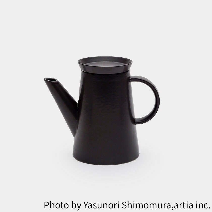 【有田焼】2016/ ビッグゲーム コーヒーポット (ブラックマット)