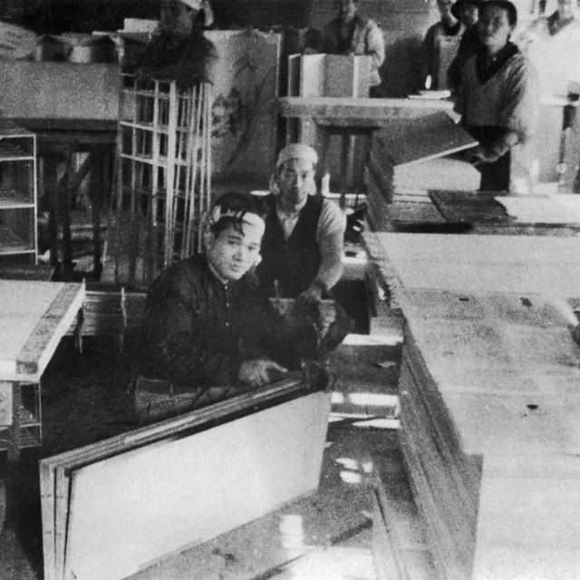 【屏風】ウルトラセブン 松竹梅 (縁あり) | 本装屏風 - 水墨画 3