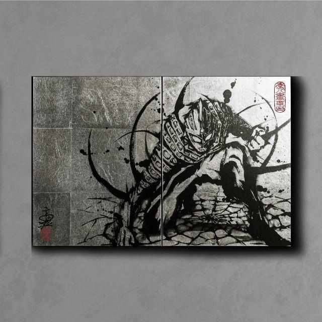 Rakuten - 【屏風】ウルトラセブン | 本装屏風 - 武人画