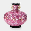 【花瓶】花あかり 金耳付 | 津軽びいどろ | 北洋硝子 (アデリア)