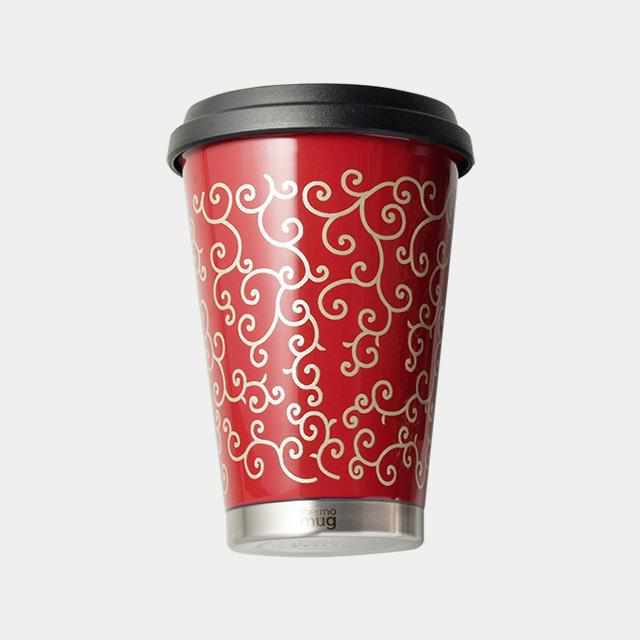 Rakuten - 【モバイルタンブラー】thermo mug × 土直漆器 うるし唐草 (レッド) | 越前漆器 | 匠市