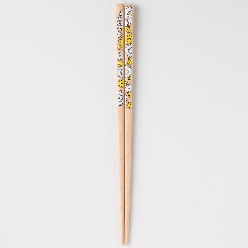 Rakuten - 【箸】KUTANI SEAL 菊 22.5cm (食洗機 可) 箸置き ギフト箱付 | 若狭塗 | 箸蔵まつかん
