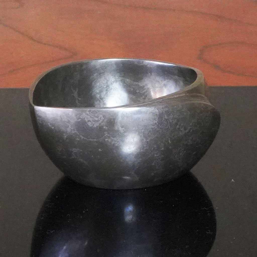 【天明鋳物】鋳金工房 このはずく 朧銀製 蓮(はちす) [3]