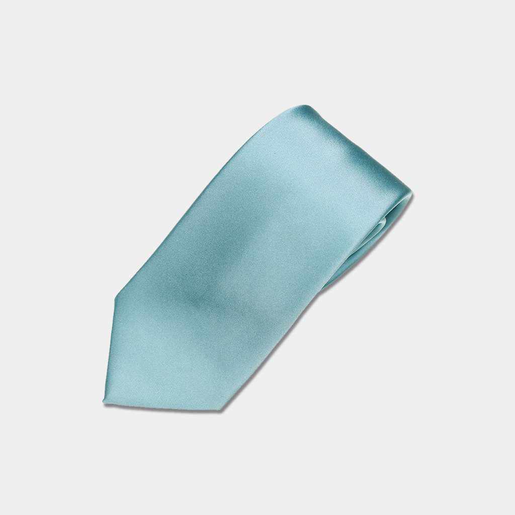 【ネクタイ】セラドングリーン 雅 33匁シルクサテン | 郡内織物 | 富士桜工房