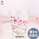 グラス タンブラー 食器 ギフト おしゃれ 高級 江戸硝子 ガラス 冷感 シリーズ | 270ml 桜 富士山 丸モ高木陶器 日本製 国産 職人 | 海外 手土...