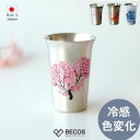 丸モ高木陶器 冷感 タンブラー 食器 ギフト おしゃれ 高級 銅製錫メッキ | 150ml シルバー 桜 花火 紅葉 雪結晶 日本製 国産 職人 | 海外 手土...