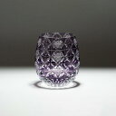 【グラス】ienomi 菊七宝 -kiku shippo- (紫)|切子