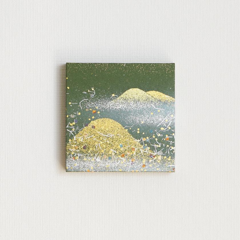 Rakuten - 【アートパネル】夏 金山・草 (S) | 金銀砂子細工 | 逸品集