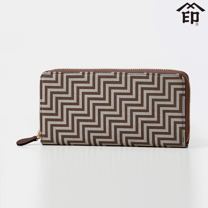 樂天商城 - 【長財布】シェブロン 7605 | 甲州印伝 | 印傳屋