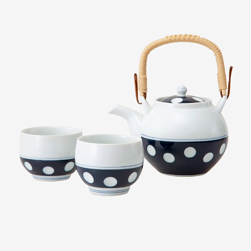 Rakuten - 【茶器セット】水玉 茶の間 | 波佐見焼 | 西海陶器