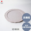 プレート 皿 食器 ギフト おしゃれ 高級 陶器 | 26cm 赤 京焼 清水焼 日本製 国産 職人 | 海外 手土産 モダン 食洗機対応 電子レンジ対応 プレ...