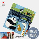 濱文様 てぬぐい本 ギフト おしゃれ 高級 | 綿100% 木綿 17×9.5cm 柴犬 豆しば 和柄 横浜捺染 | 和雑貨 日本製 国産 職人 | 海外 手土...