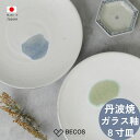 【食洗機対応】丹波焼 ガラス釉 8寸皿 大皿 和食器 ギフト おしゃれ 高級 | 直径25cm ホワイト (白) 陶器 和風 | 日本製 国産 職人 信水窯 | 海外 手土産 モダン ワンプレート 丸皿 カレー皿 パスタ皿 盛り皿 | 結婚祝い 新築祝い 新居祝い 誕生日 還暦祝い 米寿 プレゼント