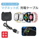 スマートウォッチ 充電ケーブル マグネット式 QS16PRO用 Q9PRO DM01 磁気 USB充電器 ギフト