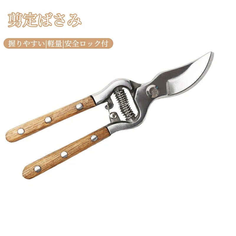 剪定ばさみ ガーデニングハサミ 錆びにくい 省力 剪定はさみ 園芸用はさみ 庭木 果樹 植栽 手入れ ガーデン雑貨 道具 ギフト プレゼント