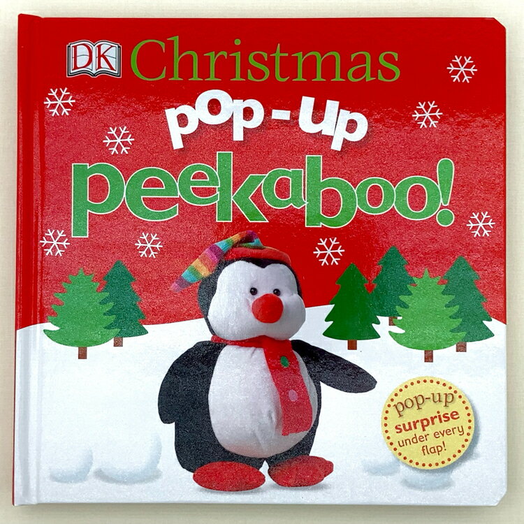 【ベビー・幼児向け 仕掛け絵本 洋書 アウトレットブック】pop-up Peekaboo！ Christmas