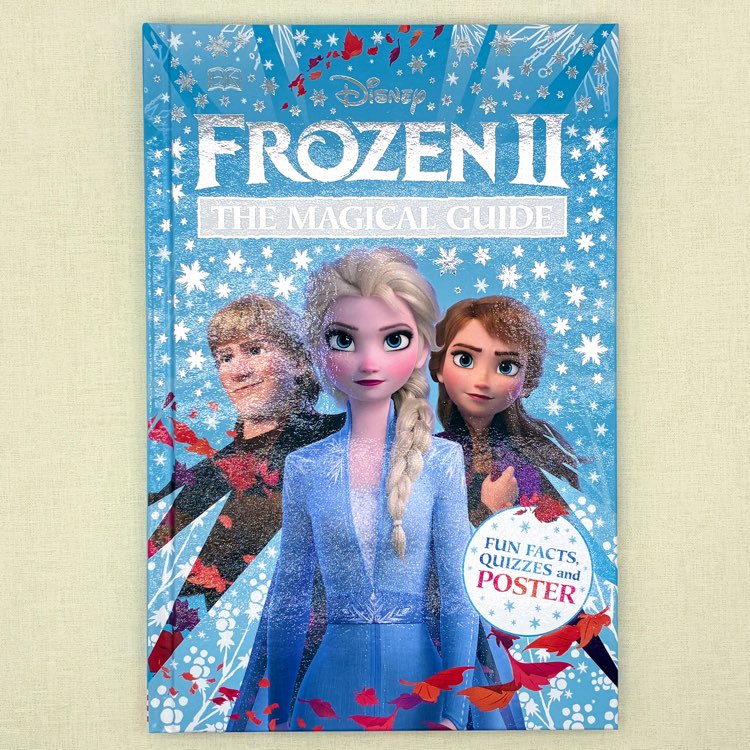 【ポスター付き！ アナ雪2 ファンブック 洋書 アウトレットブック】Disney FROZEN2 THE MAGICAL GUIDE