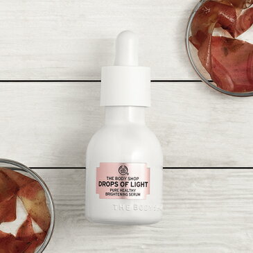 【正規品】ドロップスオブライト ピュアヘルシー ブライトニングセラム 30ml【THE BODY SHOP(ザボディショップ)】美容液 コスメ ギフト 女性 プレゼント 誕生日 結婚祝い 退職 プチギフト オイル エイジング 保湿 ハリ たるみ