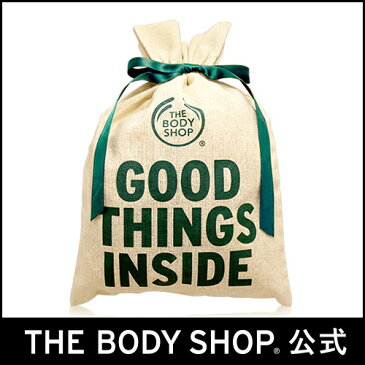 【正規品】＜ラッピング資材＞コットンギフト巾着 S 【THE BODY SHOP(ザ・ボディショップ)】Cotton Bag S 2017