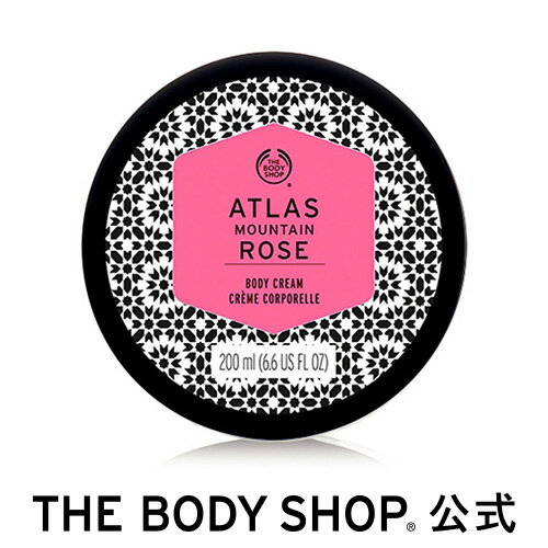 【正規品】＜ボディクリーム＞アトラスマウンテンローズ ボディクリーム 200ml 【THE BODY SHOP(ザ・ボディショップ)】保湿 うるおいバラ コスメ ギフト 女性 プレゼント 誕生日 結婚祝い 2019 退職 プチギフト いい香り 乾燥 保湿 潤い モイスチュア しっとり 乾燥肌