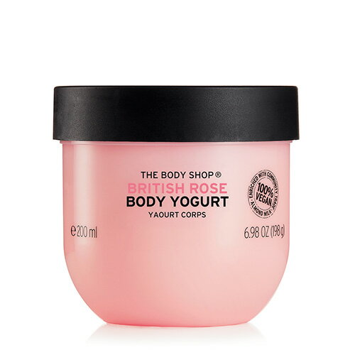 【正規品】＜ボディローション＞ボディヨーグルト ブリティッシュローズ 200ml 【THE BODY SHOP(ザ・ボディショップ)】 コスメ ギフト 女性 プレゼント 誕生日 結婚祝い 2019 退職 プチギフト 乾燥 保湿 潤い モイスチュア しっとり 乾燥肌