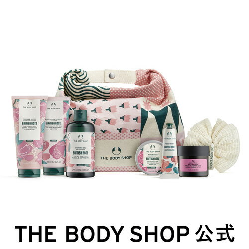 ボディケアキット BR（香り：ブリティッシュローズ） ザボディショップ THE BODY SHOP ボディショップ コスメ ギフト 女性 プレゼント 誕生日 いい香り いい匂い プレゼント ギフト いい香り 人気 ボディケア セット レディース 美容 内祝い 退職祝い