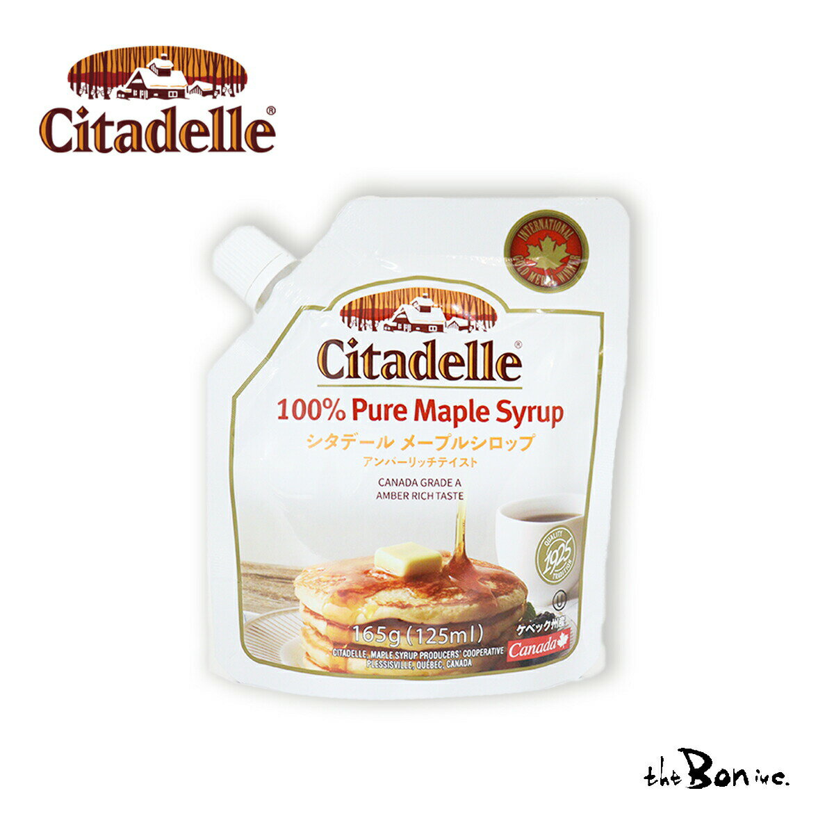 全国送料無料 配送方法が選べる【Citadelle】 メープルシロップ | クリックポスト | 165g 125ml シタデール 無添加 …