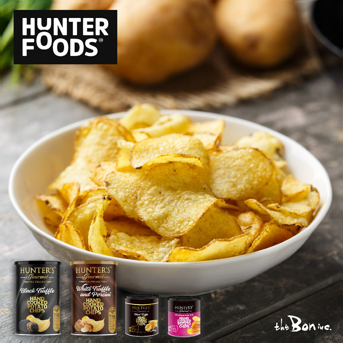 ハンター ポテトチップス 40g/150g|常温宅急便|