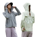 冷感 uvカット パーカー 指穴 夏 ラッシュガード uvカット レディース おしゃれ パーカー 涼しい アウター ジップアップ 帽子 遮光 日焼け対策