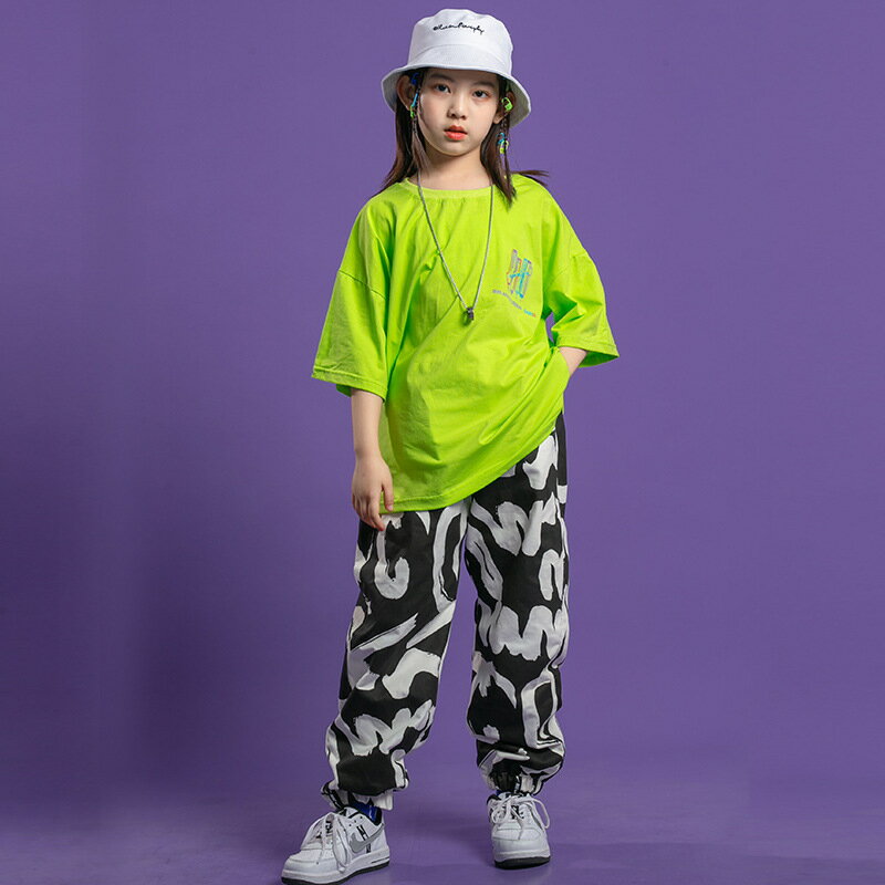 キッズ ダンス 衣装 tシャツ パンツ キッズ...の紹介画像2