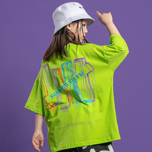キッズ ダンス 衣装 tシャツ パンツ キッズ...の紹介画像3