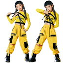 子供服 女の子 ジャズダンス ダンスウェア キッズ ダンス 衣装 セットアップ ヒップホップ 学生 チアダンス 派手 パンツセット ステージ ダンス衣装 舞台服 練習着 長袖 へそ出し ズボン 120 130 140 150 160 170cm