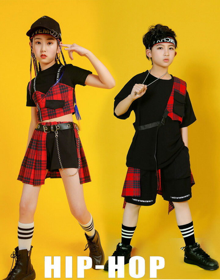 キッズダンス衣装 セットアップ 女の子 男の子 ヒップホップ 子供服 ダンス 衣装 ...