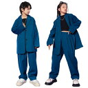 スーツ キッズ セット パンツ ダンス衣装 ヒップホップ 子供服 ストリート系 キッズダンス衣装 女の子 男の子 上下セット 演出服 個性 チーム 団体服