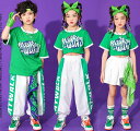 キッズ ダンス 衣装 子供服 ヒップホップ ダンストップス tシャツ キッズダンス衣装 セットアップ ズボン スカート 男の子 チア 女の子 ダンス衣装 ジャズ ダンス チアガール ステージ衣装 K-POP ダンス衣装 ジャズ 派手 応援団 3