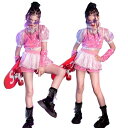 スパンコール 衣装 女の子 ステージ衣装 jazz キッズダンス衣装 セットアップ トップス スカパン 韓国 子供服 ガールズ へそ出し 演出服 舞台服 ダンス...