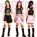 ブラック ピンク 子供服 ヒップホップ キッズダンス 衣装 セットアップ 女の子 ストリート 韓国 子供服 ダンス発表会 ヒップホップ 韓国風 カジュアル チーム 練習着 ヒップホップ ステージ衣装 演出服 発表会 ストリート 110-180cm