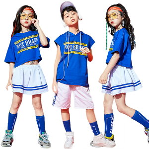 チアガール ヒップホップ 子供服 キッズダンス衣装 セットアップ 女の子 男の子 スカート パンツ チア 体操服 演出服 キッズ ダンス 衣装 韓国 発表会 子供ダンス ファッション 110 120 130 140 150 160 170 180