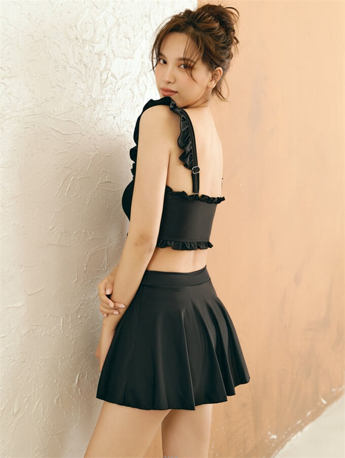 レディース水着 セパレート 水着 レディース 体型カバー 水着 タンキニ スカート セット 夏 みずぎ 海 ビーチ 小胸 盛れるお尻