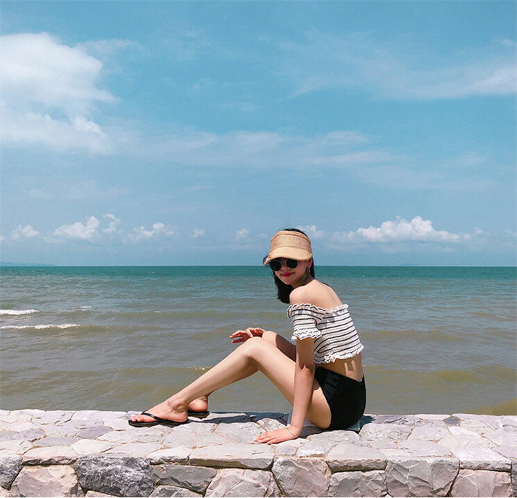 水着 ビキニ レディース水着 韓国 タンキニ セパレート 海 プール 温泉 夏 水着 みずぎ 体型カバー 小胸も安心 水着 サマー　女性用/ビビッド 盛れる 韓国風 10代 20代 30代 40代