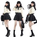 セーラー服 長袖 制服 女子高生 高校生 レディース トップス スカート 黒 43cm 卒業式 スーツ コスプレ 中学生 セットアップ ファッション 学生服 入学式 文化祭 部活動 写真撮影 新学期 元気 JK ブラック 可愛い アプリコット ネクタイ付き