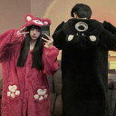 ペアルック パジャマ カップル 可愛い 動物 ペア もこもこ レディース メンズ ルームウエア 冬用 韓国 部屋着 着ぐるみ かわいい カップル ペア ルームウェア 大人用 ふわふわ 韓国 おしゃれ 暖かい 学園祭 あったか 可愛い 長袖 防寒 パジャマ 寝間着 オシャレ ファッション(4)