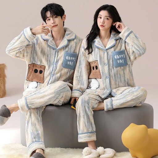 ペアパジャマ 冬 もこもこ 可愛い ルームウェア 前開き セット ペアルック カップル パジャマ ペア セット 裏起毛 部屋着 パンダ柄 恋人 夫婦 記念日 お祝い プレゼント ペアパジャマ 冬 もこもこ 可愛い ルームウェア 前開き セット ペアルック カップル パジャマ ペア セット 裏起毛 部屋着 パンダ柄 恋人 夫婦 記念日 お祝い プレゼント
