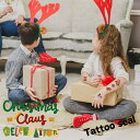 10枚セット クリスマス タトゥーシール 顔 シール かわいい 仮装 飾り ボディーシール メイクシール 顔装飾 子供 大人 フェイスシール サンタ クリスマス ツリー 鹿 雪 コスプレ 装飾 ステッカー イベント Christmas パーティー用品 おしゃれ