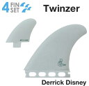 TRUE AMES トゥルーアムス から Derrick Disney デリック ディズニー Twinzerモデル 発売!Derrick Disney - Futures Compatible (Solid Fiberglass) フューチャーフィンのフィンボックスに対応 ※リアフィンはFCS対応